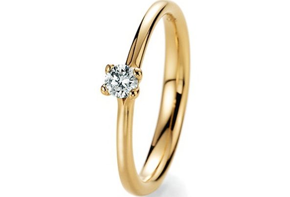 Fischer Trauringe Solitaire engagement ring