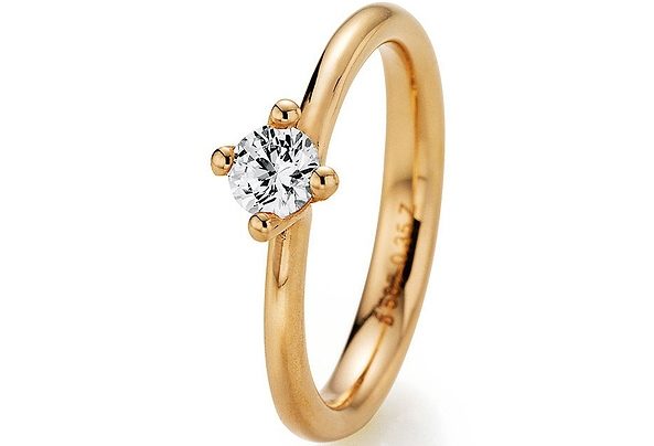 Fischer Trauringe Solitaire engagement ring