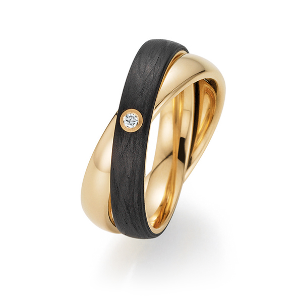 Twinring Goldschwarz