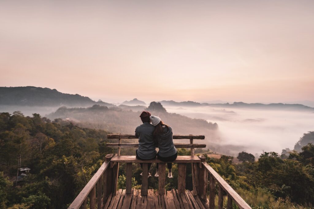 kreative Hochzeitsanträge - Auf einer Wanderung